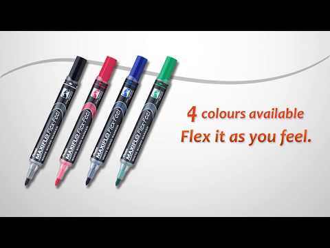 Our New Pentel Maxiflo Flex Feel whiteboard marker Dubai