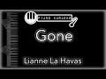 Gone - Lianne La Havas - Piano Karaoke Instrumental