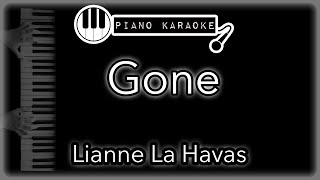Gone - Lianne La Havas - Piano Karaoke Instrumental