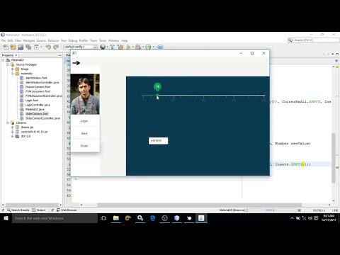 JAVAFx Tutorial 43-Material Design part 8
