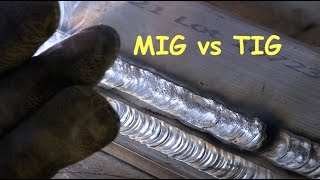 Welding Aluminum TIG vs MIG Spool Gun