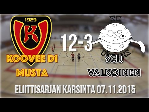Koovee D1 Musta vs SCU Valkoinen 12-3 Eliittisarjan karsinta 2015