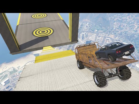 MEGA RAMPA FINAL EPICO!! CUIDADO CON LA BAJADA! - GTA V ONLINE