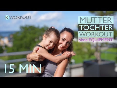 MUTTER KIND WORKOUT für Zuhause / gemeinsam FIT mit FUN | K-LIVE Katja Seifried