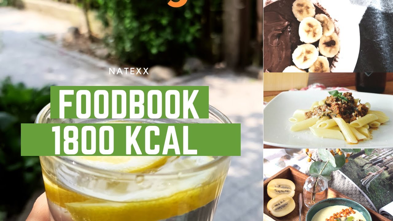 FOODBOOK 1800 kcal * Dzień jedzenia na redukcji