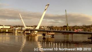 preview picture of video 'New Bridge, Londonderry, November 2010'