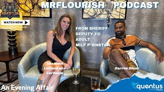 MrFlourish Podcast 'An Evening Affair' guest Lady LorReign and Darren Blaze #podcast #asherclantv