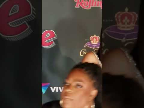 Brie Bella and Nikki Bella aka the #bellatwins on the red carpet at the Rolling Stones SB party