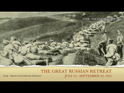 1915-32 The Great Russian Retreat of 1915