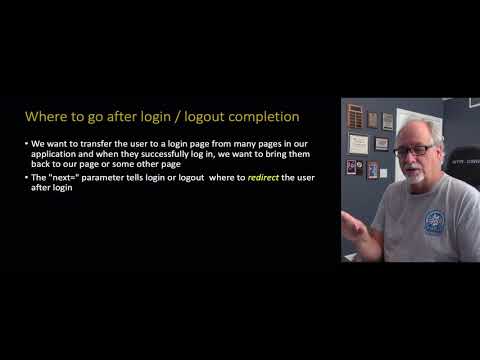 Login and Logout URLs in Django