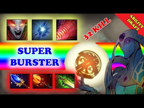 32 Kill Super Burster Oracle - Dota 2 Ability Draft Highlights |Dota 2 Ownage|