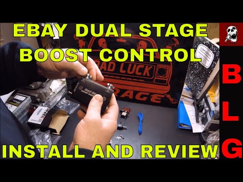 EBAY DUAL STAGE BOOST CONTROLLER INSTALLATION AND REVIEW