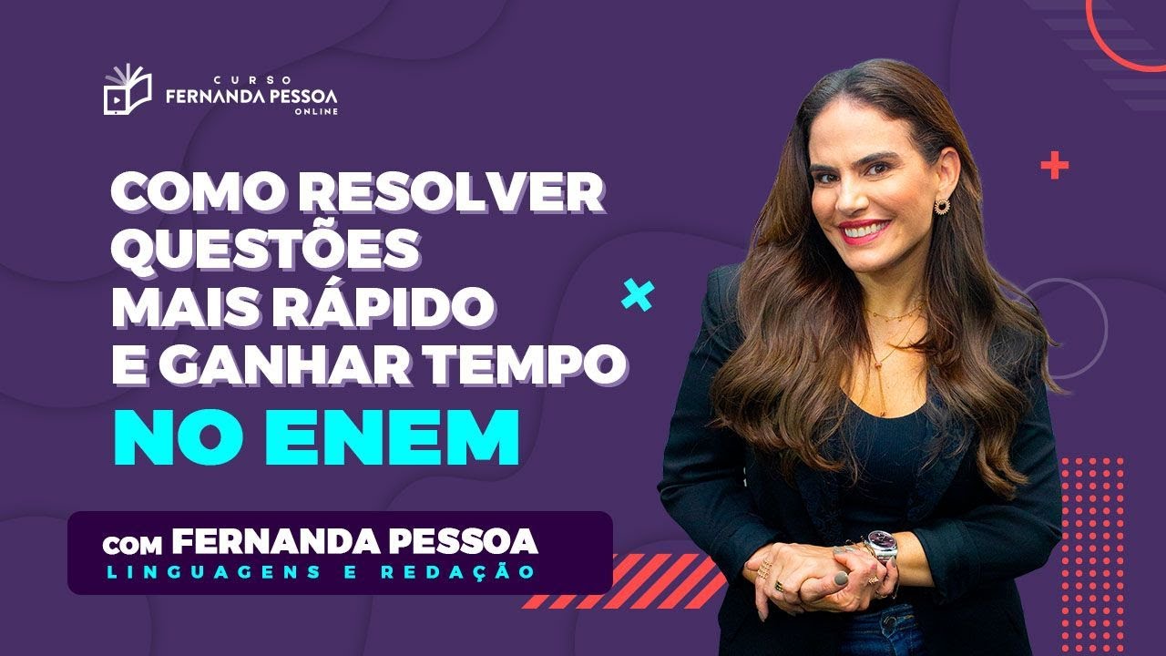 Como resolver questões mais RÁPIDO e ganhar tempo no ENEM  | Linguagens - CFPONLINE