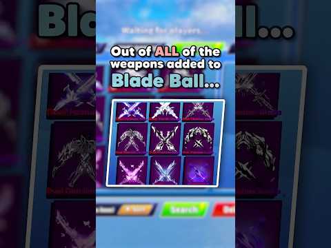 What is Blade Ball’s BEST Sword? 👀
