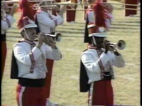 Lamar University Big Red Marching Band - October 28, 1989