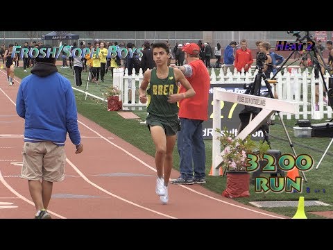 2018 TF - Redondo Invite - 3200 (FrSoph Boys, Heat 2 of 4)
