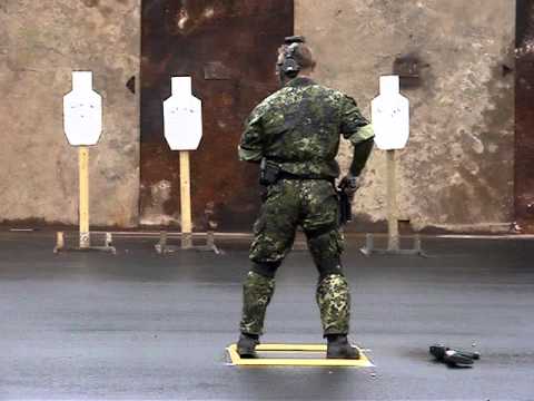 Jægerkorpset - Skydning på Aalborg Havn.