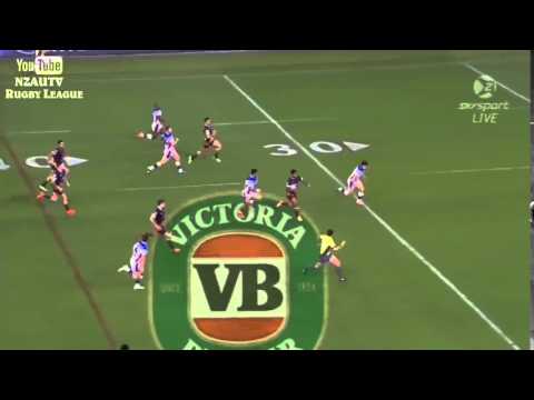 Anthony Milford Fantastic Solo TRY vs  Knights Round 16   2015