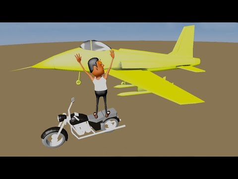 A DRIVER WHO IS INSANELY DRIVING A PLANE