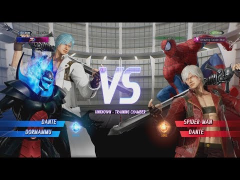 MVCI - SPIDER-MAN/DANTE VS DANTE/DORMAMMU 2!