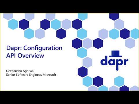 Dapr Configuration API Building Block Overview