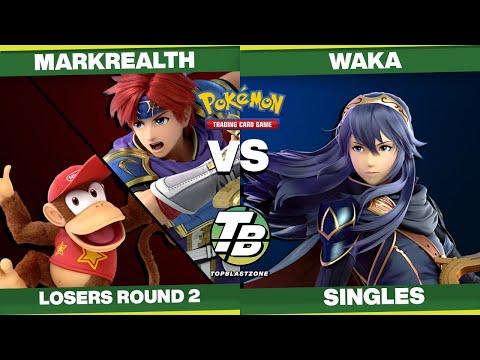 Top Blastzone 24 Losers Round 2 - Markrealth (Roy, Diddy Kong) Vs. Waka (Lucina)