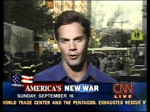 CNN 9/11 LIVE TV Coverage (9/16/01) 6:00 P.M - 6:15 P.M