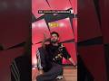 Anirudh While Attending Interview In Coolie Style CoolieThePowerhouse Rajinikanth Chikitu