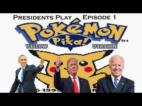 Presidents Play Pokemon Yellow Episode 1