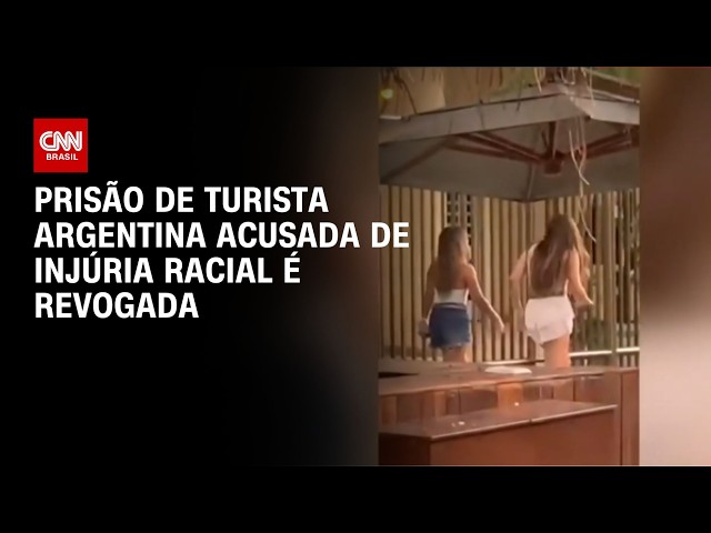 Justiça revoga prisão de turista argentina acusada de injúria racial no RJ | CNN PRIME TIME
