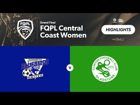 FQPL Central Coast Women Grand Final - Bluebirds United FC vs. Clinton FC Highlights