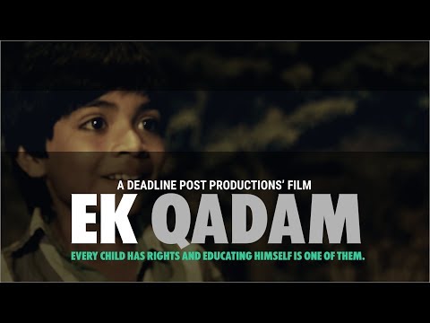 Aamir Aijaz Siddiqui Ek Qadam - Short Film - winner of yes foundation I am the Change