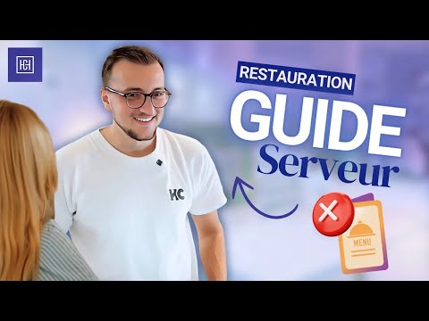 SERVEUR : Comment ACCUEILLIR un client au RESTAURANT ? HAPPYCULTURE