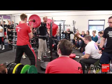 TITANIUM POWERLIFTING COMPETITION - SQUAT - JAMES 70KG ROUND 2