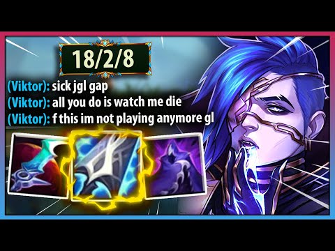 My ADC Hated My Jungling And Went AFK So I Hard Carried The Whole Team - League of Legends