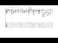 Ultimo Porto ( B. Powell ) - chitarra tutorial score