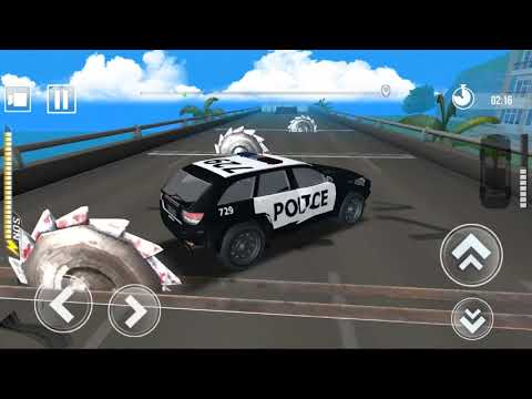 DEADLY RACE #6 Speed Police Car Bumps Challenge 3d Gameplay Android IOS by GimalJoke