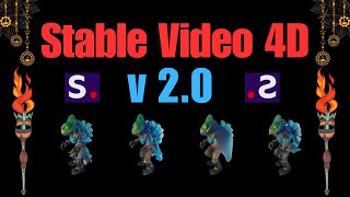 Stable Video 4D 2.0 generating multiple camera viewpoints from a single input video is genuinely different from other AI video tools