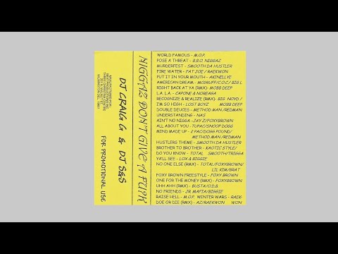 DJ S&S | DJ Craig G - Niggaz Don't Give A Fu?k (2/2) - Side A - 1996 Mixtape Cassette - NYC Hip-Hop