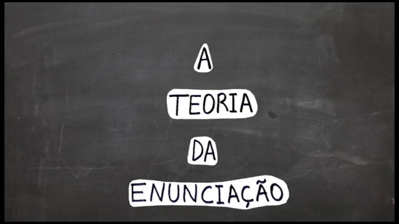 A teoria da enunciação de Émile Benveniste
