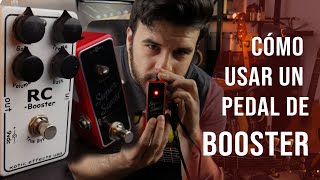 CÓMO USAR UN BOOSTER | Xotic RC Booster y Super Sweet | Fran Canales