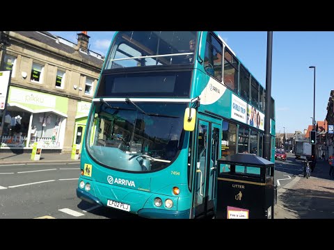 Soon to be withrawn!!! LF02 PLJ/7494-Arriva North East Volvo B7TL wright eclipse gemini