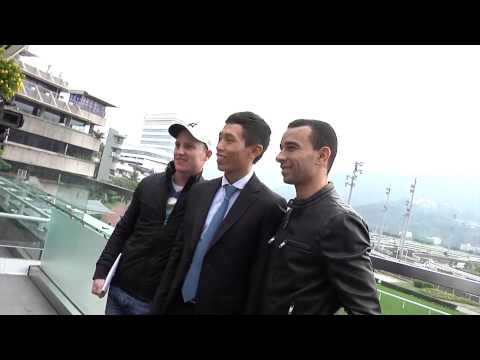 [HKIR 2014] Trackside Interview - Jockey Joao Moreira