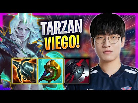 TARZAN IS SO CRAZY WITH VIEGO! - LNG Tarzan Plays Viego JUNGLE vs Poppy! | Season 2023