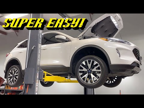2020+ AWD Ford Escape: Power Transfer Unit Service Procedure