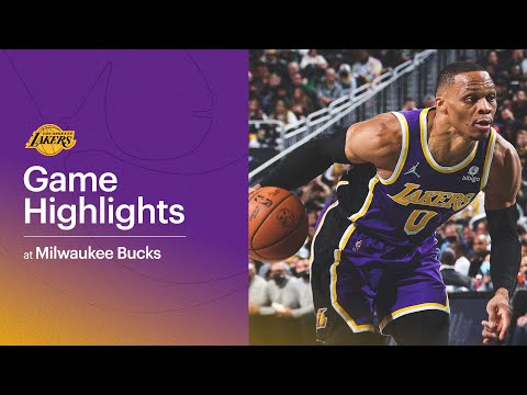 HIGHLIGHTS | Russell Westbrook (19 pts, 15 ast, 4 reb) at Milwaukee Bucks