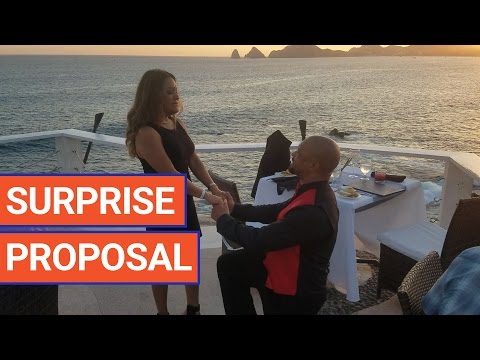 Surprise Wedding Proposal During Birthday Video 2017 | Daily Heart Beat