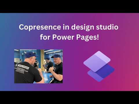Copresence for Power Pages design studio Copresence for Power Pages design studio