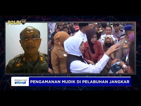 LIVE - KASATPOLAIRUD POLRES SITUBONDO, POLRES SITUBONDO PENGAMANAN MUDIK DI PELABUHAN JANGKAR