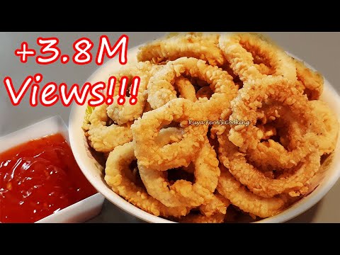 THE SECRET TO CRISPY CALAMARI | SOFT INSIDE | CRISPY OUTSIDE!!!